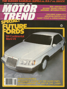 MOTOR TREND 1982 JUNE - QUATTRO, TESTA ROSSA, SBARRO